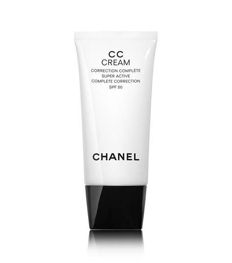 chanel cc cream correction complete super active|chanel cc cream color match.